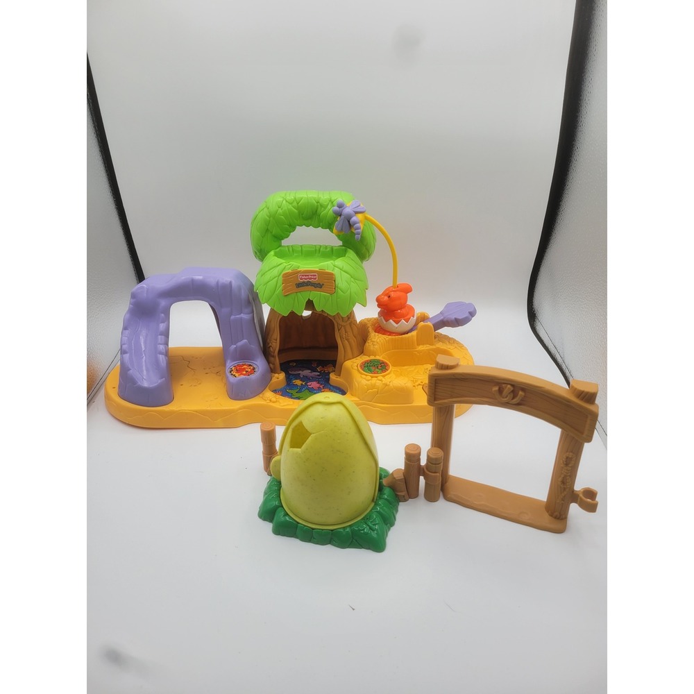 Fisher-Price Little People Dinosaur Discovery Playset 2003 Prehistoric Toy Set